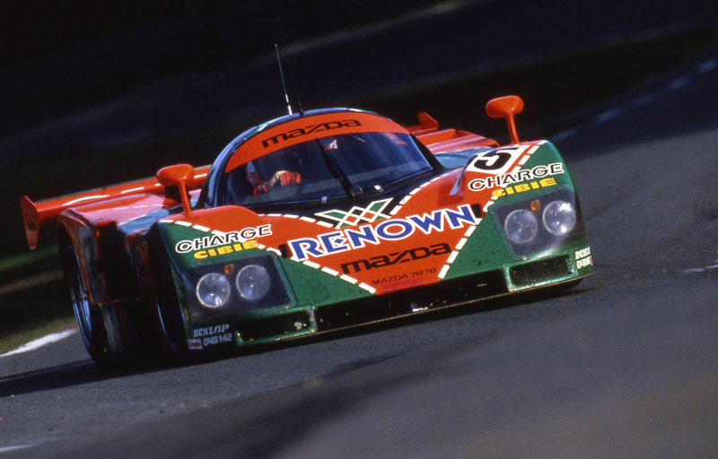 The Mazda 787B, 1991 Le Mans winner.